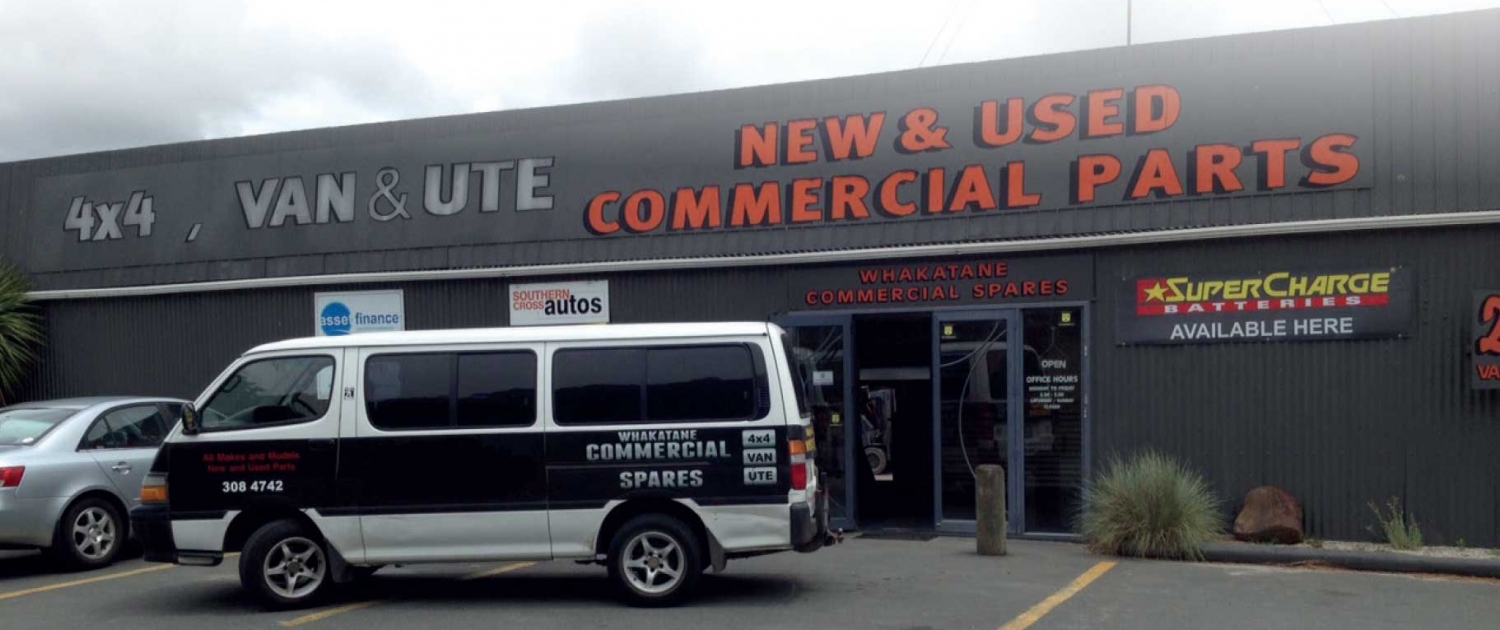 Whakatane Commercial Spares Van Ute 4WD
